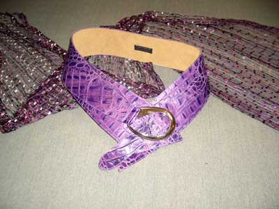 Accessoires G&uuml;rtel und Schal